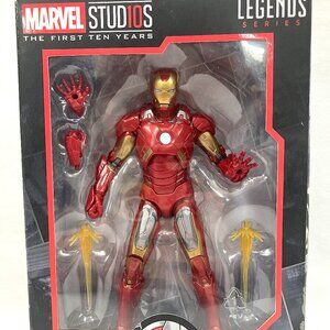 Unopened Marvel Studio-First Ten Years Legends Series Iron Man Mark VII Figure